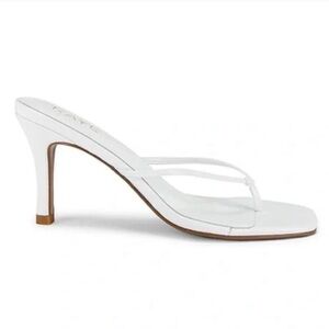 Revolve Raye Corso Heels Mules in White Size 7